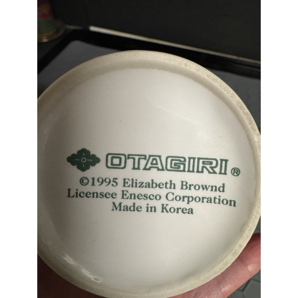 Vintage 1995 Otagiri Korean Coffee Cup With Cats Snorkeling With Sharks Ceramic - Picture 3 of 7